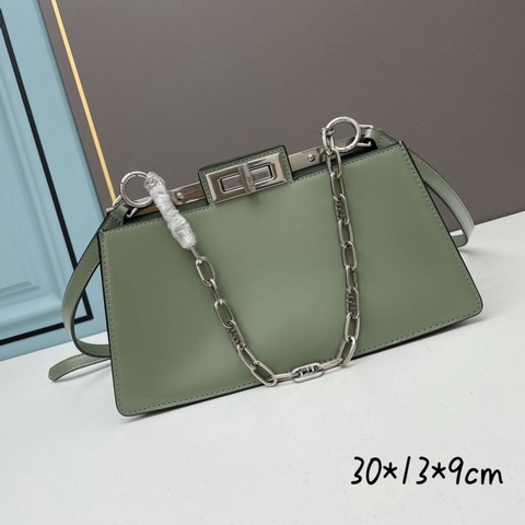 Fendi Bags Peekaboo 2023 spring peppermint green